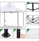 Carpa Plegable 3x3 Toldo Impermeable Reforzado Uso Rudo