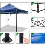 Carpa Plegable 3x3 Toldo Impermeable Reforzado Uso Rudo