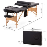 Cama Masaje Plegable Portátil Spa + Sabana +extras