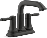 Set de lujo para baño KOHLER Ealing 5 piezas, Llave lavabo + 3 tipos de toalleros + portarollo