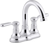 Llave para lavabo de baño KOHLER Ludington, acabados de lujo