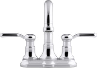 Llave para lavabo de baño KOHLER Ludington, acabados de lujo