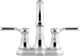Llave para lavabo de baño KOHLER Ludington, acabados de lujo