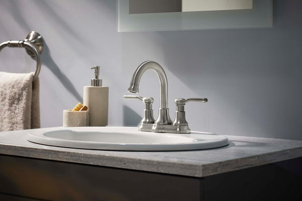 Llave para lavabo de baño KOHLER Ludington, acabados de lujo