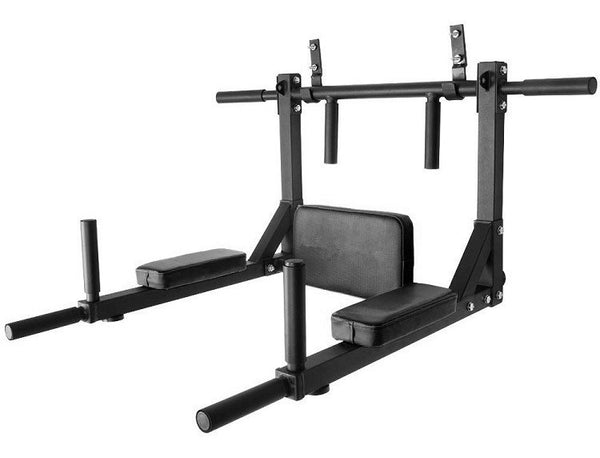 Barra Gym 8en1 Dominadas Pared Multifuncional – Bakam