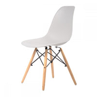 Silla Eames Paquete 4 Clásica Adulto Vintage