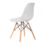 Silla Eames Paquete 4 Clásica Adulto Vintage