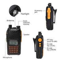 Promoción! Radio Baofeng Uv-6r Uhf Vhf Uv6r Contra Agua