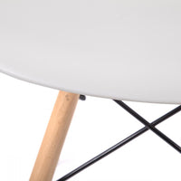Silla Eames Paquete 4 Clásica Adulto Vintage