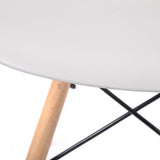 Silla Eames Paquete 4 Clásica Adulto Vintage